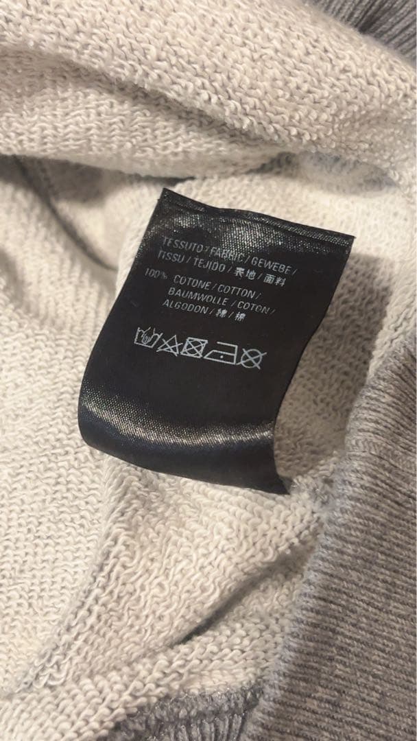 最終値下げ1/25(日)までの出品バレンシアガ!BBパーカーオーバーサイズS