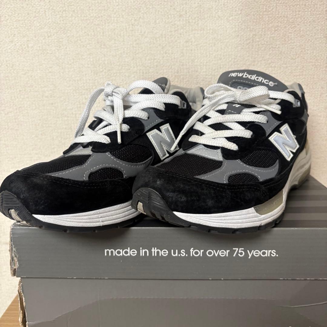 靴 New Balance M992EB New Balance M992EB BLACK（ニューバランス M992EB-ブラック） | atmos