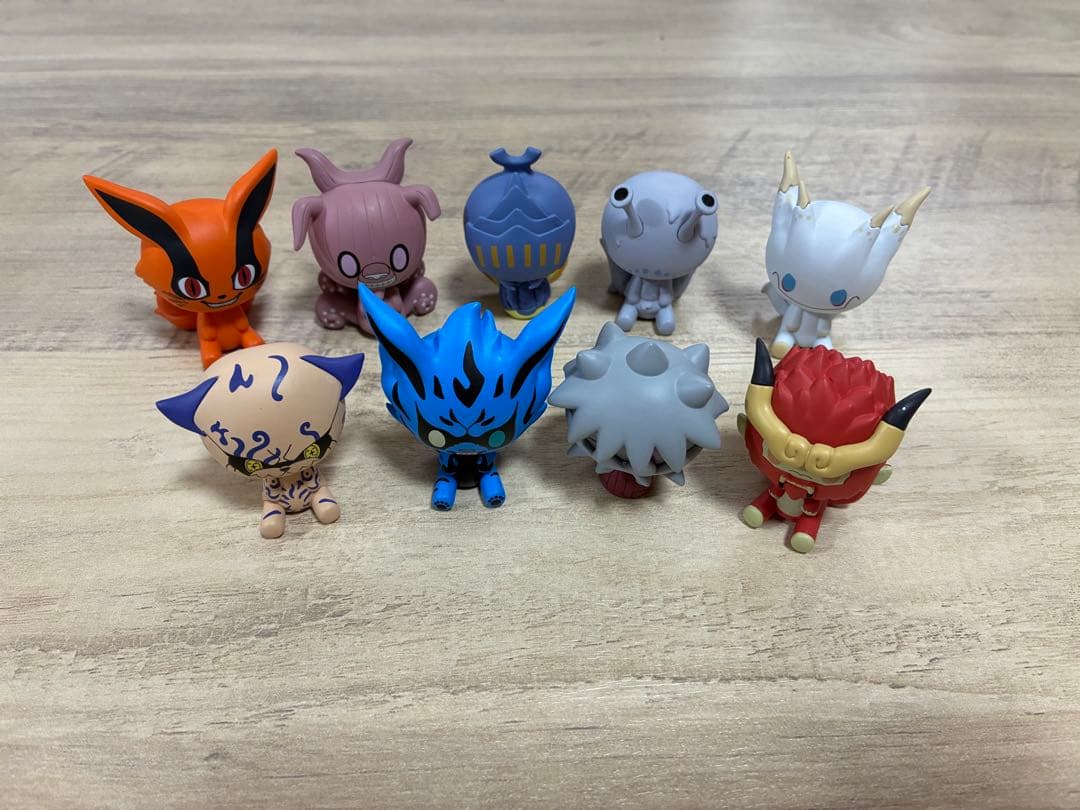 一番くじ NARUTO ナルト 繋がる思い E賞 尾獣ちょこのっこ - メルカリ