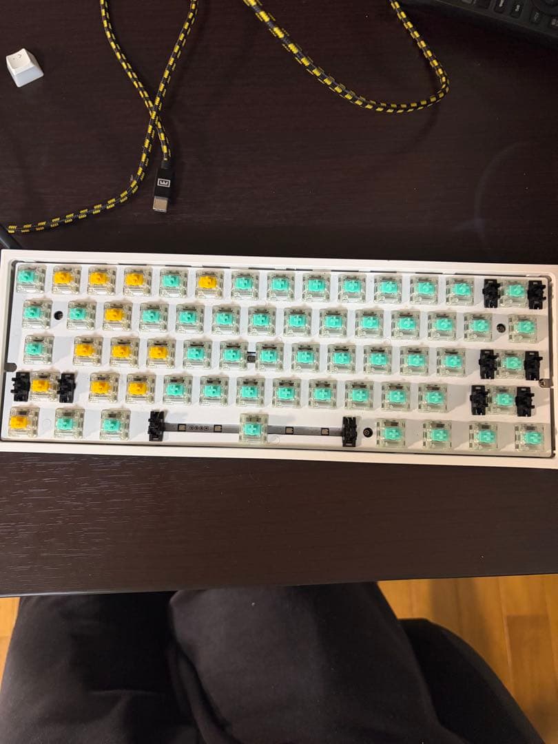 値下げしました！Wooting 60HE Duckyケース＆キーキャップ