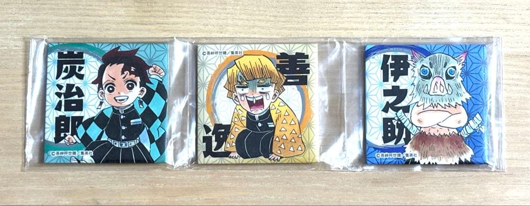鬼滅の刃 原作バラエティバッグ 2020 スクエア缶バッジ3個 - メルカリ