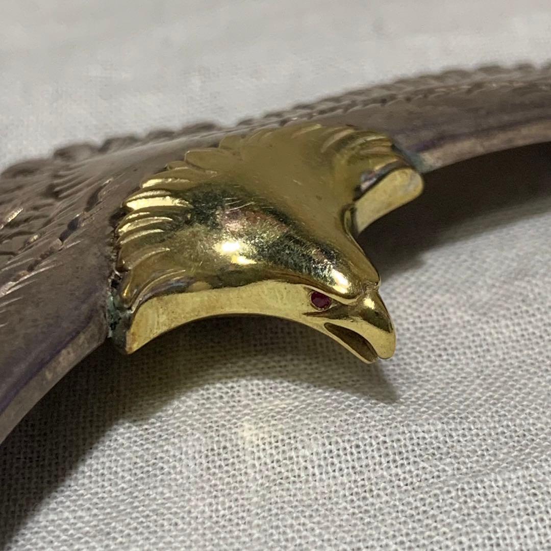 WING ROCK ウイングロック/ 18K 頭金 イーグル Lサイズ ルビー目