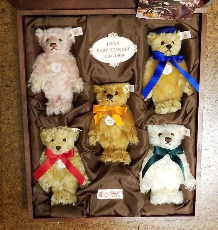 JAPAN BABY BEA SET MASAKO ベア STEIFF 日本限定