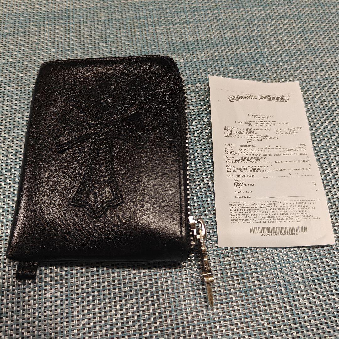 カウレザー シルバー925 Tiny Zip 財布 ウォレット