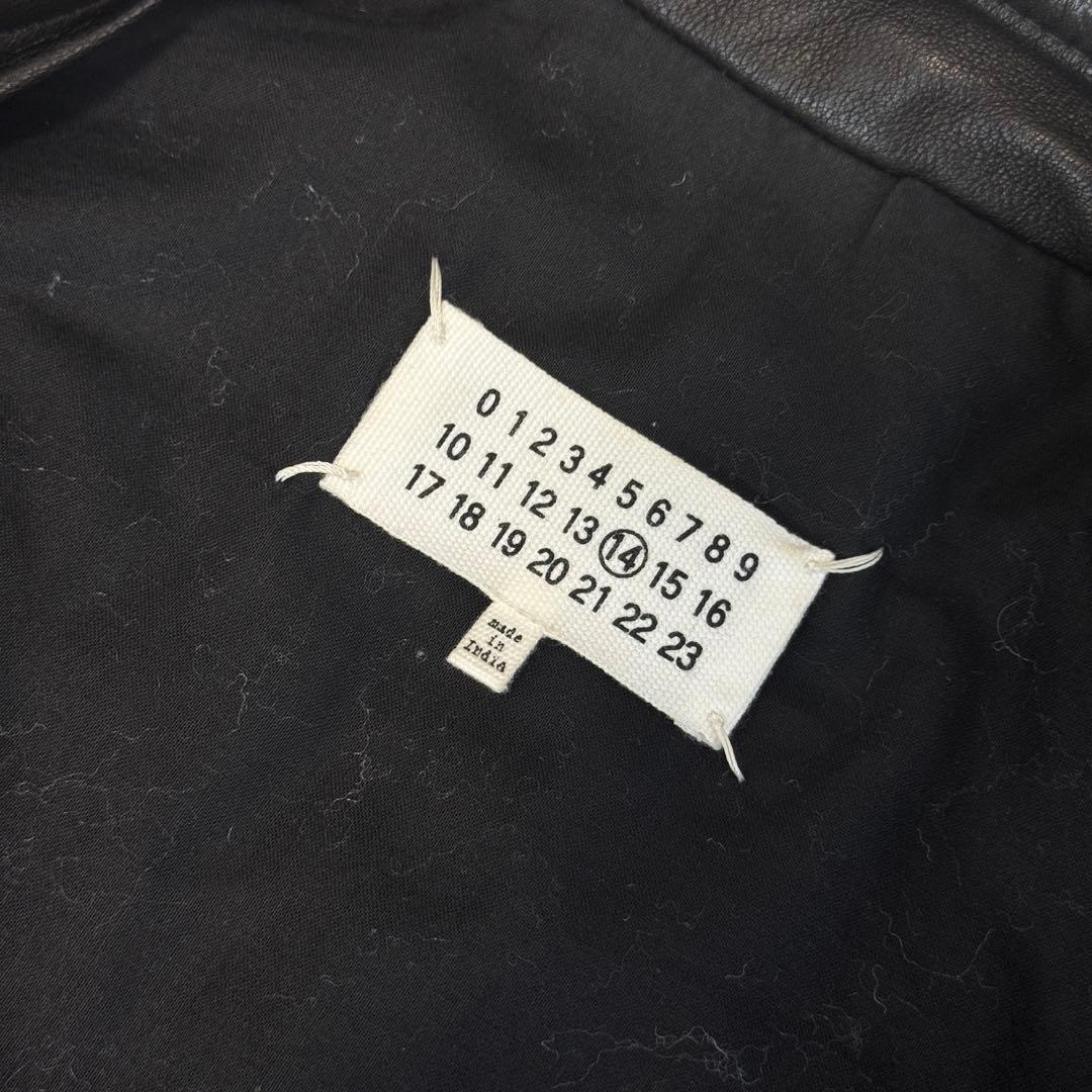 Maison Margiela 5ZIP 2019ss ハの字 ライダース48 - メルカリ