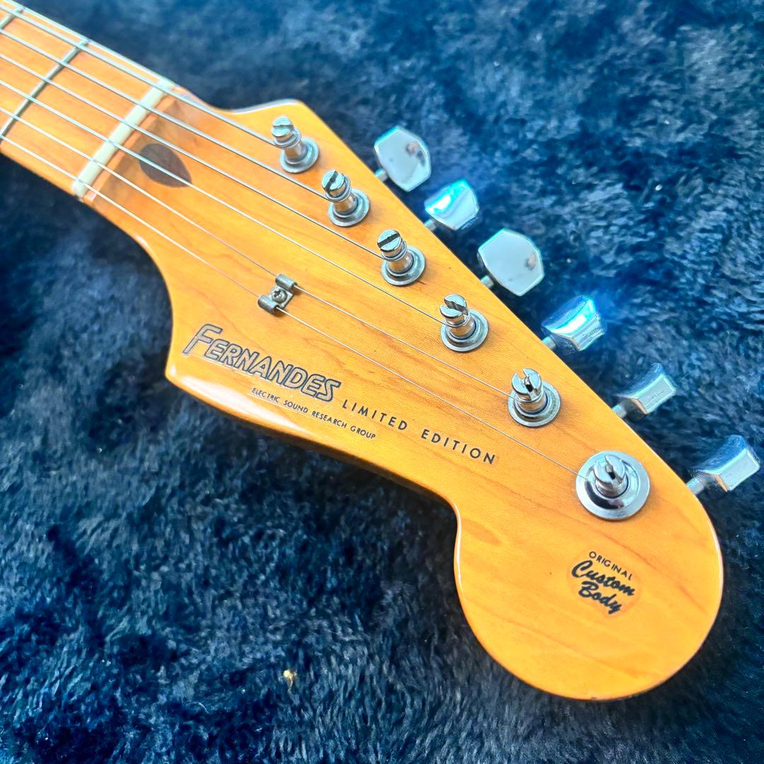80年代ジャパンビンテージ】Fernandes ストラト RST Fキーペグ - メルカリ