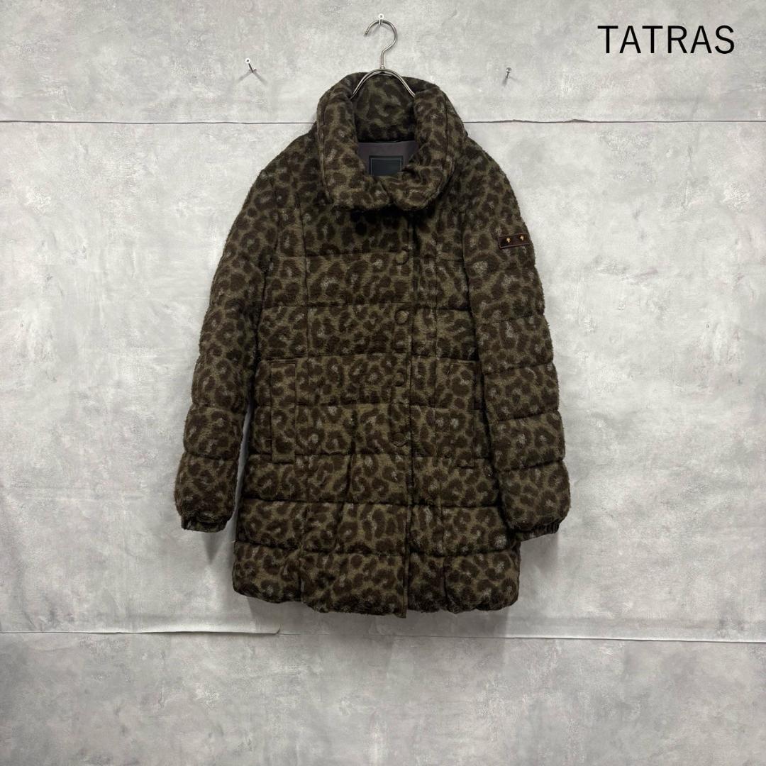 TATRAS レオパード柄 ダウンジャケット 定価82950 N1685 - メルカリ