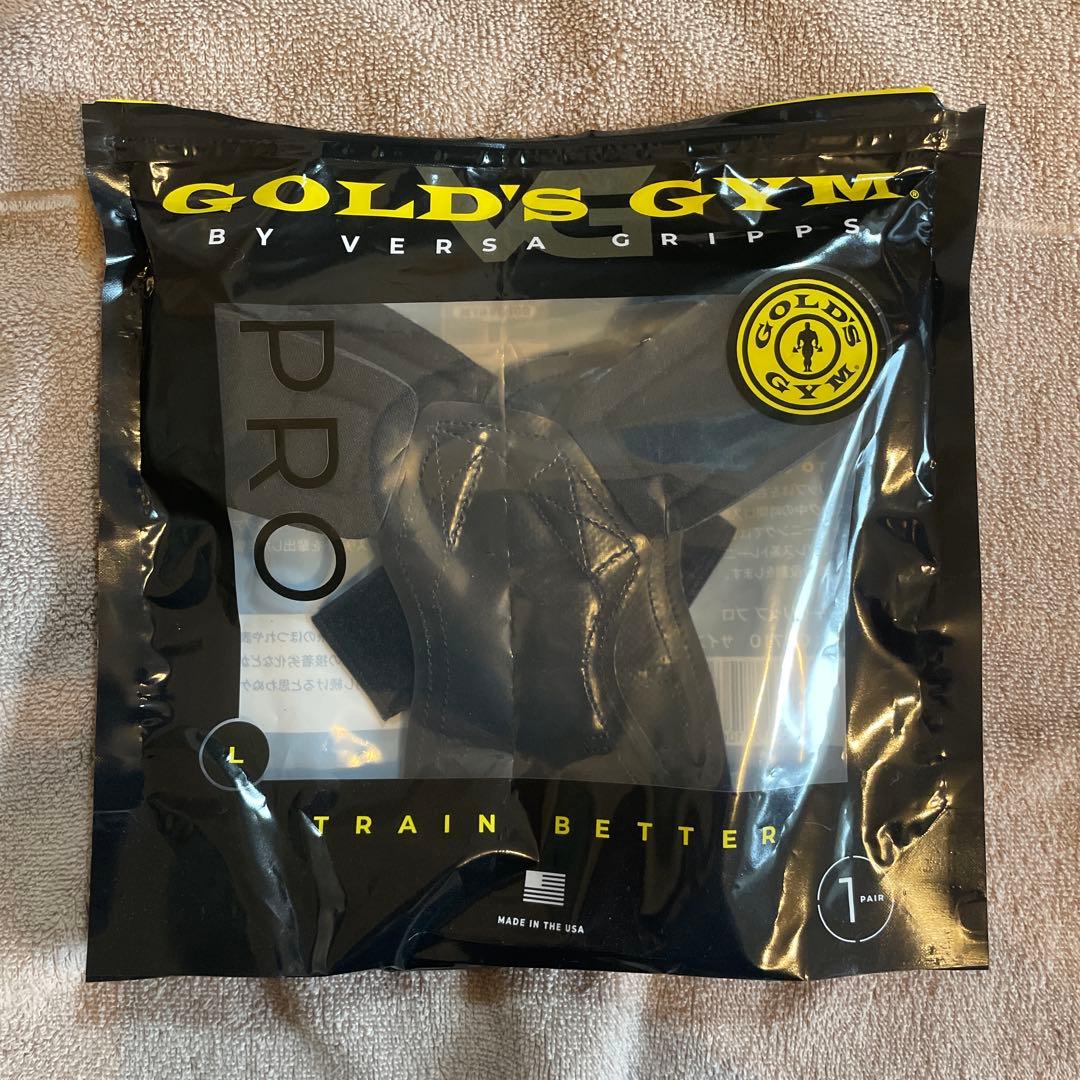 GOLD'S GYM PRO パワーグリップ 1ペア　Lサイズ