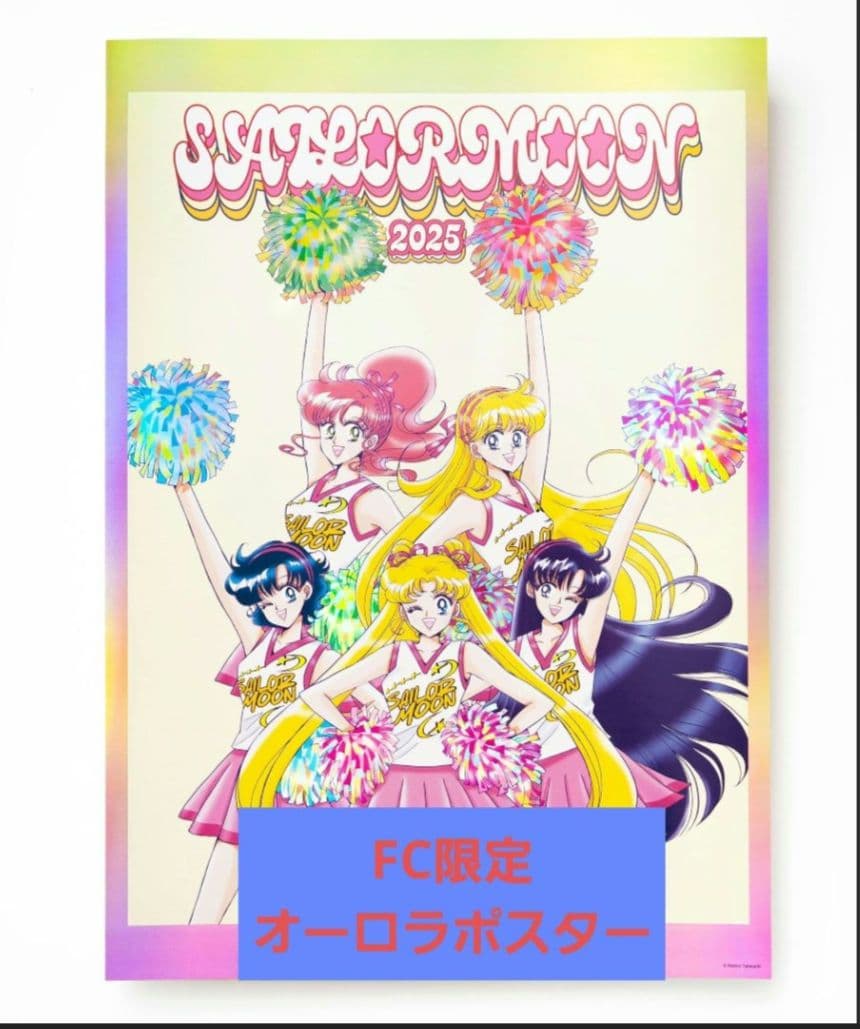 セーラームーン　10周年アニバーサリー　オーロラポスター