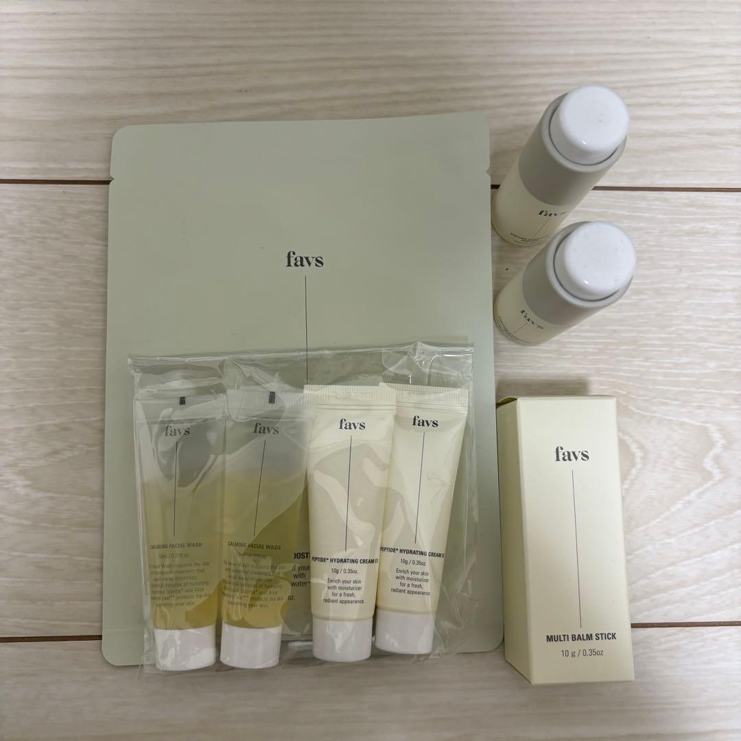 【新品未使用品】favs スキンケアセット　送料込み