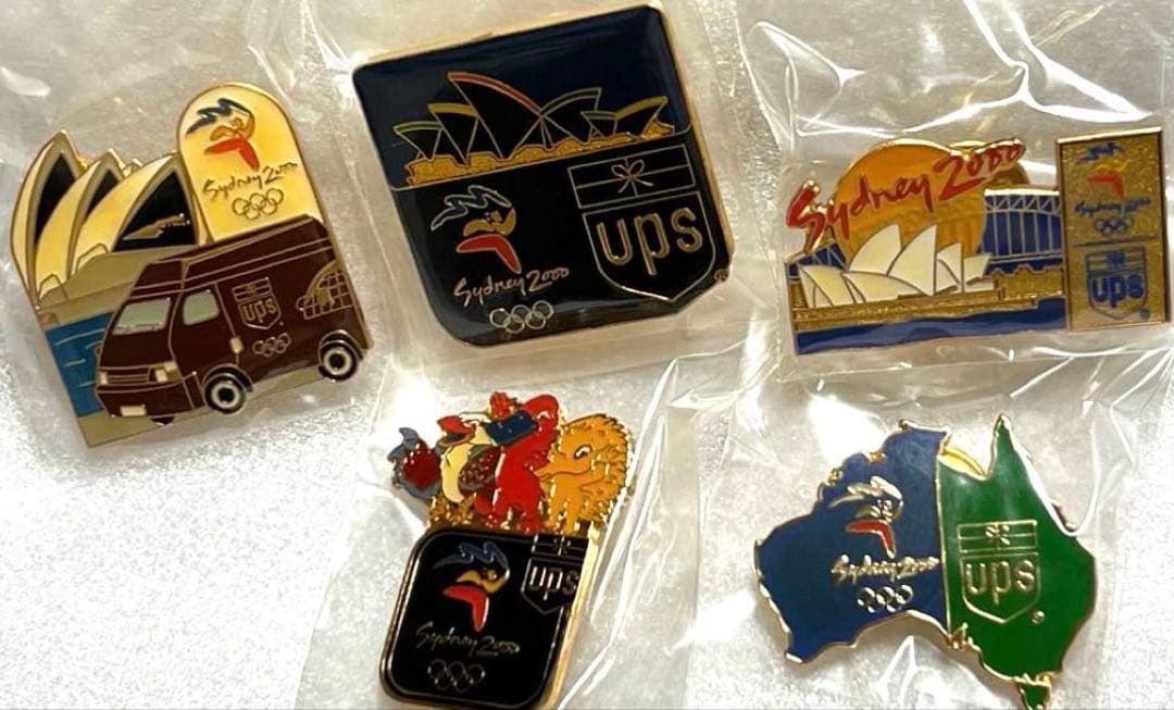 ピンバッジ UPS シドニー オリンピック 2000 - メルカリ