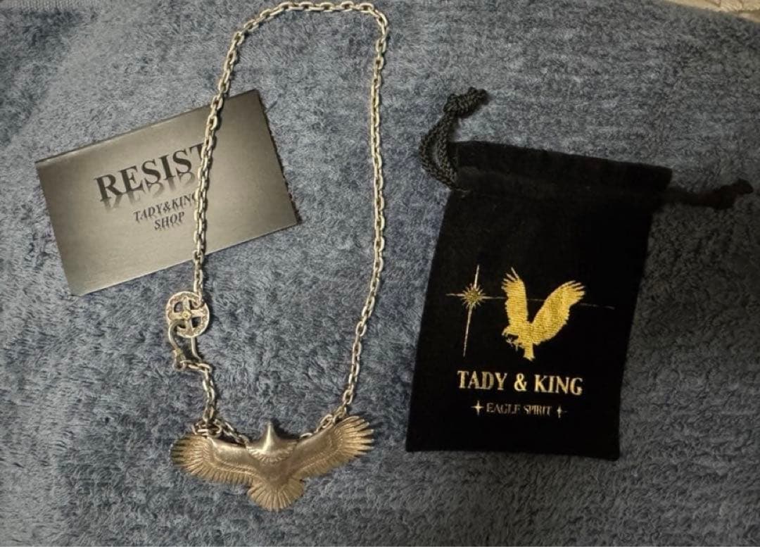 TADY & KING 、Arizona freedomイーグルチェーンセット TADY&KING（タディアンドキング） ネイティブイーグルフック付き