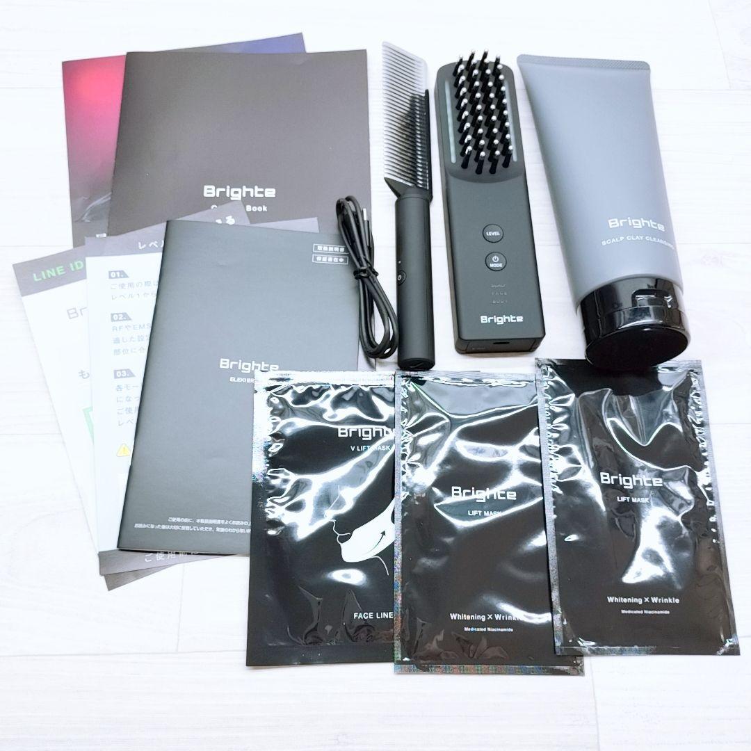 新品同様☺付属品完備 Brighte ブライト エレキブラシ プラス