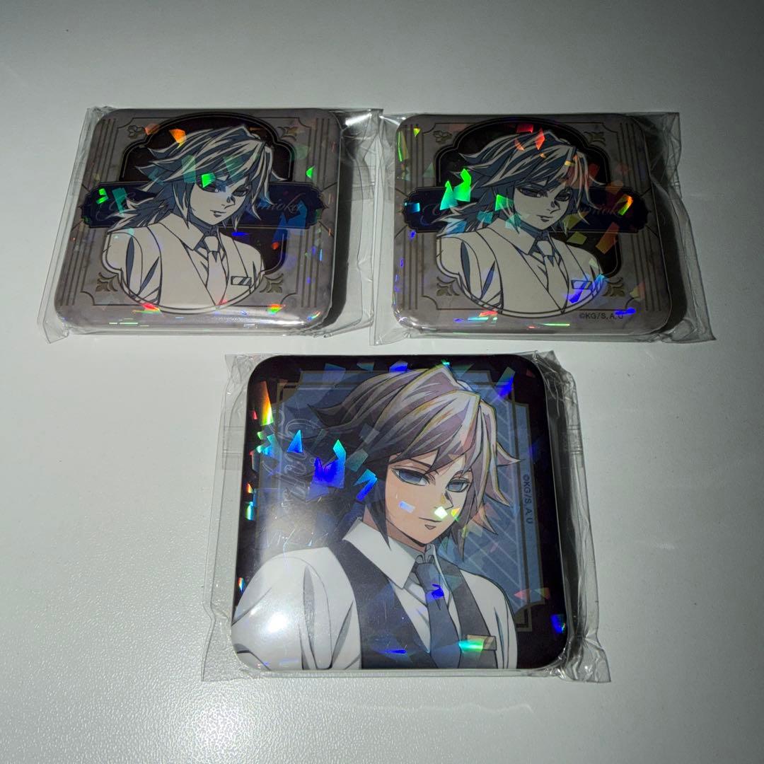 鬼滅の刃 モクテル 缶バッジ 冨岡義勇