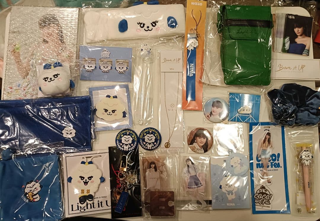 即購入『不可』☆nizoo キナ kina ニナ まとめ売り グッズ NiziU