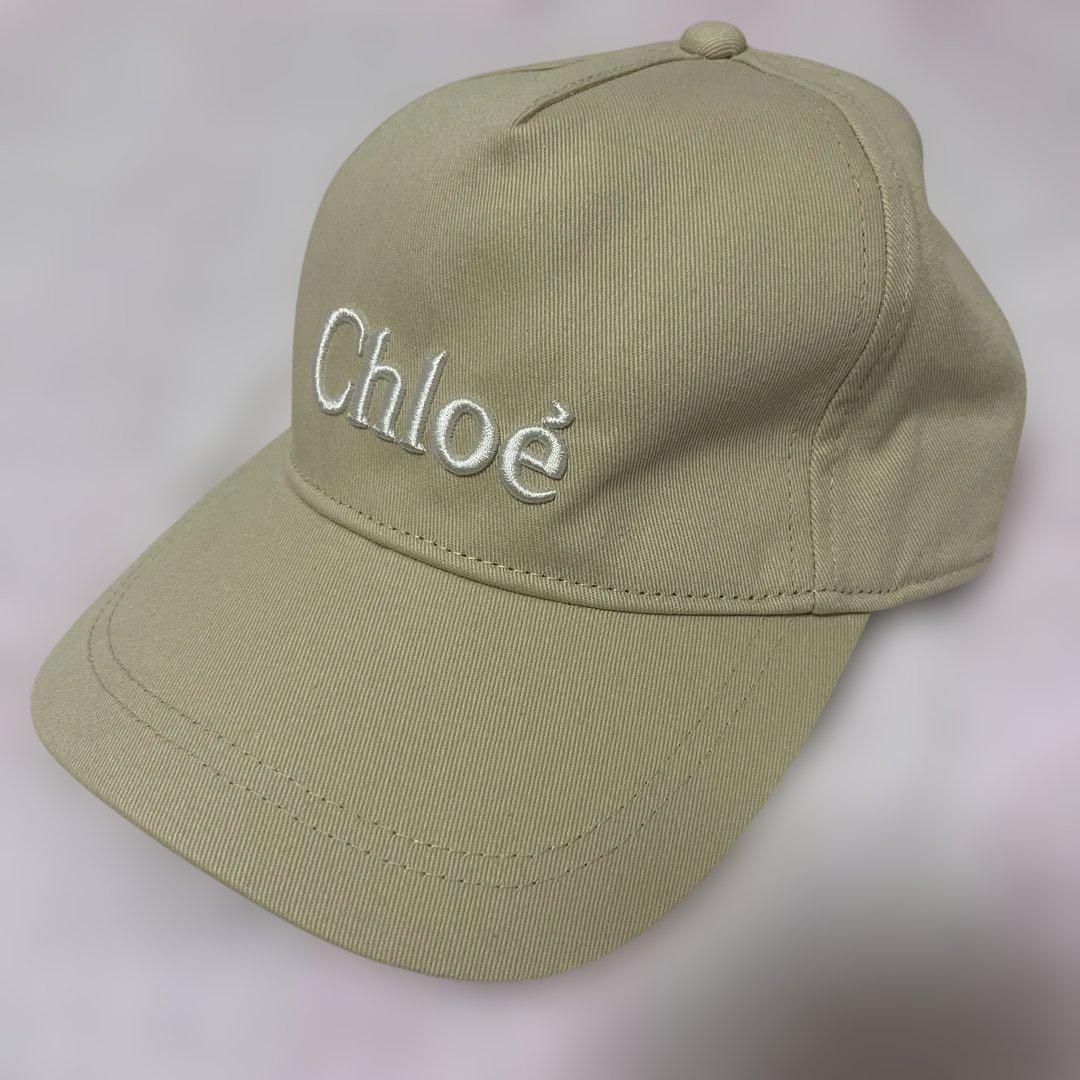 お値下げ中！！【新品】Chloeクロエ　ロゴキャップ　サイズ58