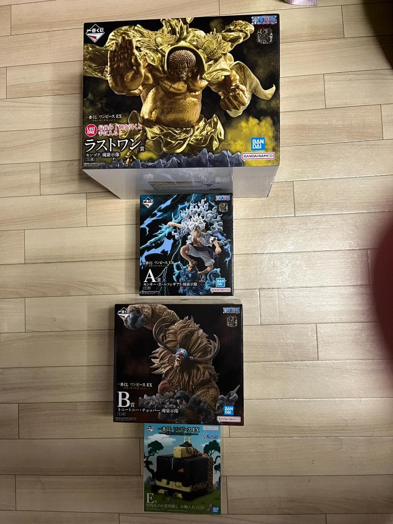 ワンピース 悪魔を宿す者 vol.3　B チョッパー　ラスト センゴク 魂豪示像