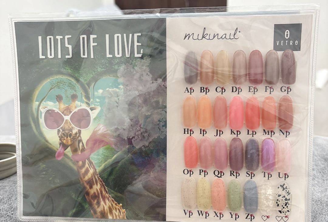 miknail ネイルカラー 28個セット カラーチャート付き