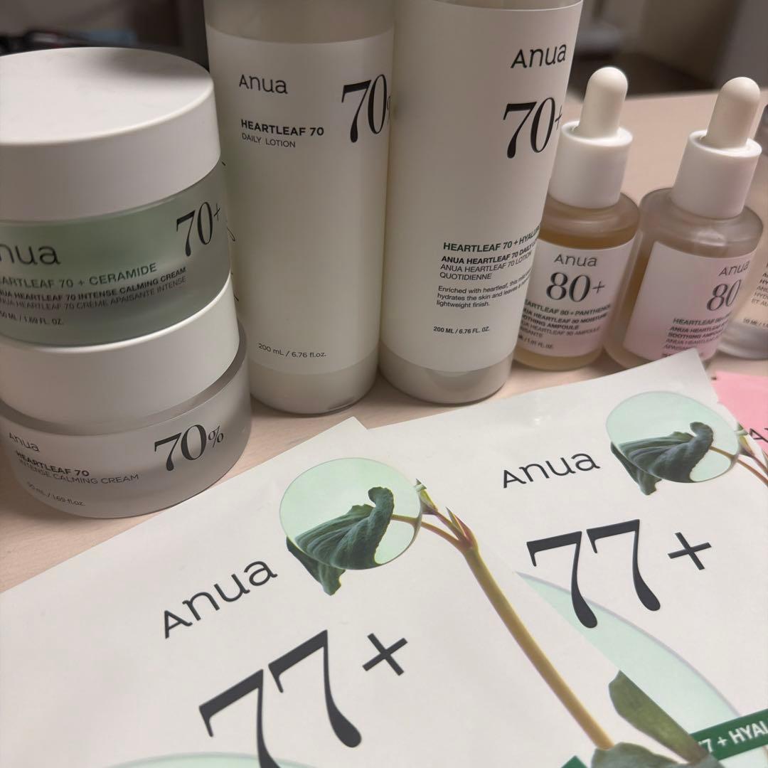 anua乳液、美容液、下地など