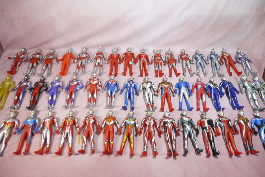 ウルトラヒーローシリーズ800サイズ　新金型ソフビ　48体セット