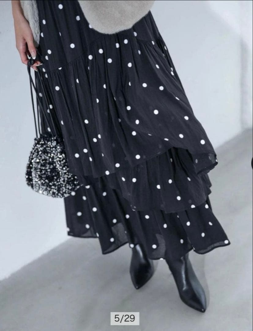 Mystrada♡ランダムティアードスカート Mサイズ - メルカリ