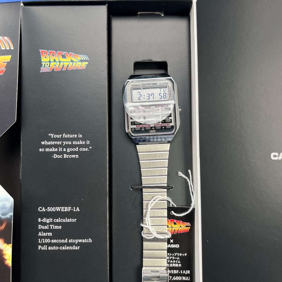 CA-500WEBF-1AJR CASIO BACK TO THE FUTURE - メルカリ
