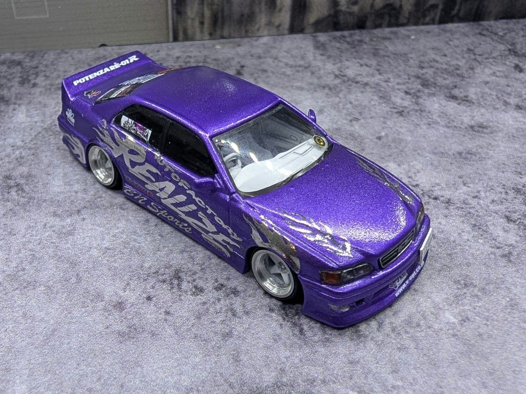 1/64 Tarmac Works トヨタ VERTEX チェイサー D1風|mercariメルカリ