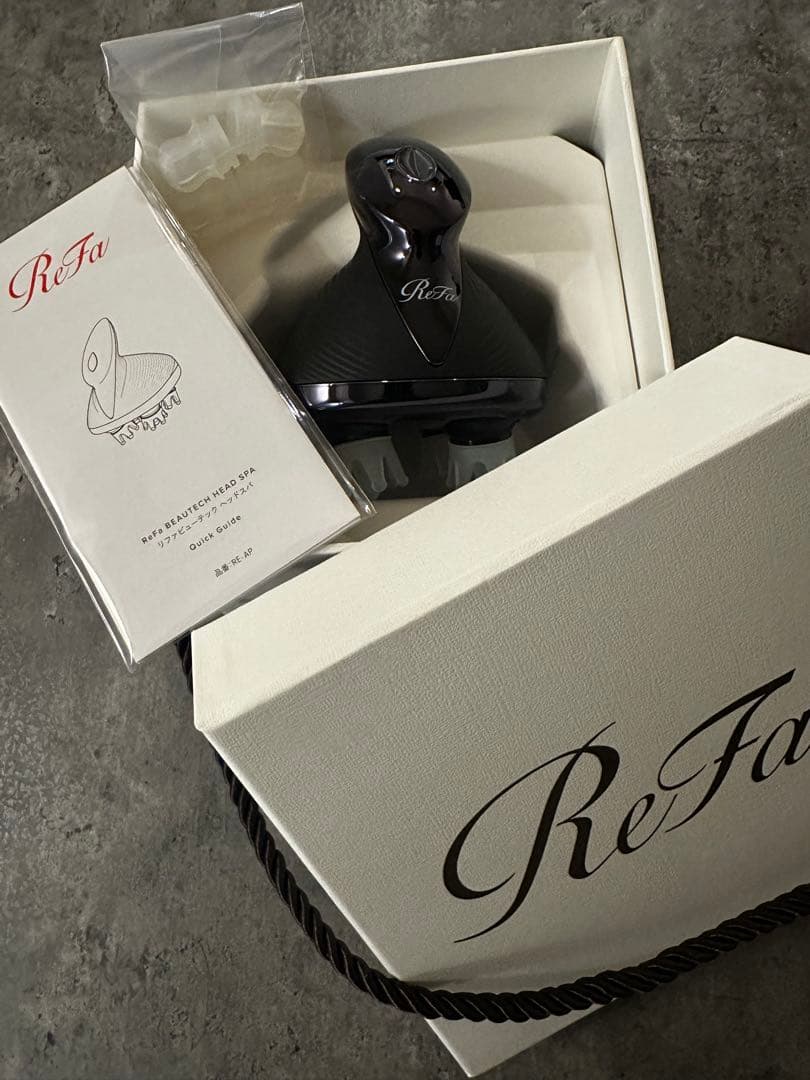 ReFa リファ　ビューテック　ヘッドスパ　ブラック