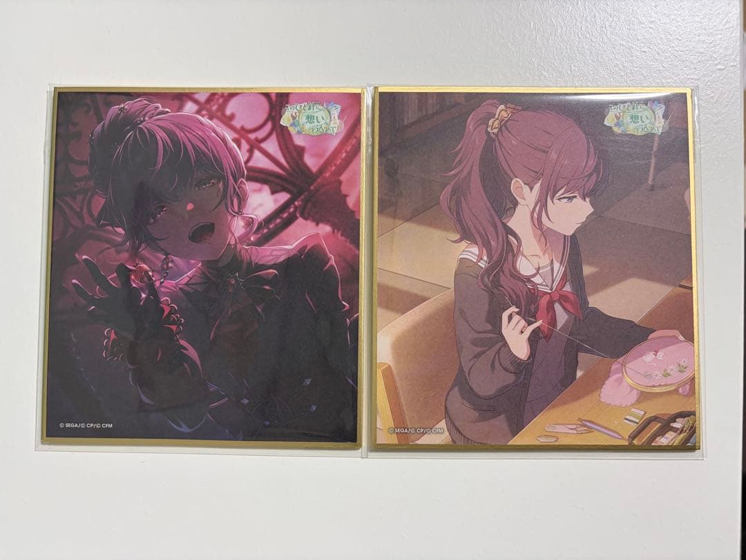 プロセカ 朝比奈まふゆ 色紙 55A - メルカリ