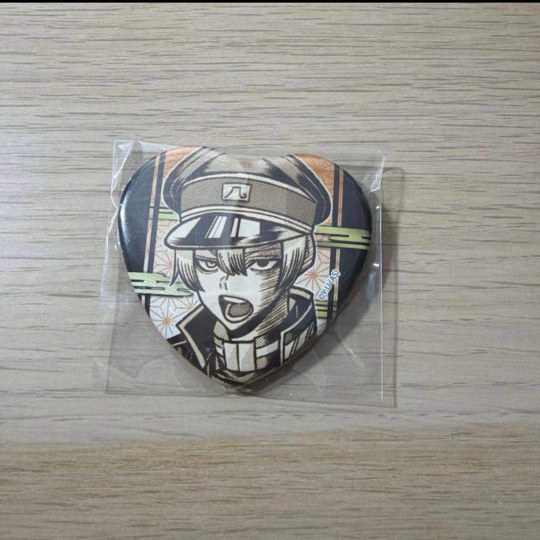 桃源暗鬼 不破真一 アニメイト ハート缶バッジ ハート型缶バッジ 缶