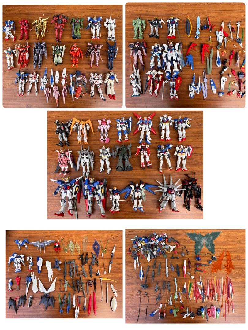 （て7）ガンプラまとめ売り　当時品　年代品 Yahoo!オークション - 8/18 ガンプラ 完成品② まとめ売り パーツ欠品