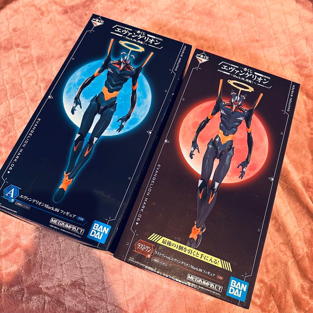 エヴァンゲリオン 一番くじ Mark.06 A賞 ラストワン フィギュア セット 大人気シリーズ「MEGAIMPACT」第6弾はエヴァンゲリオンMark.06