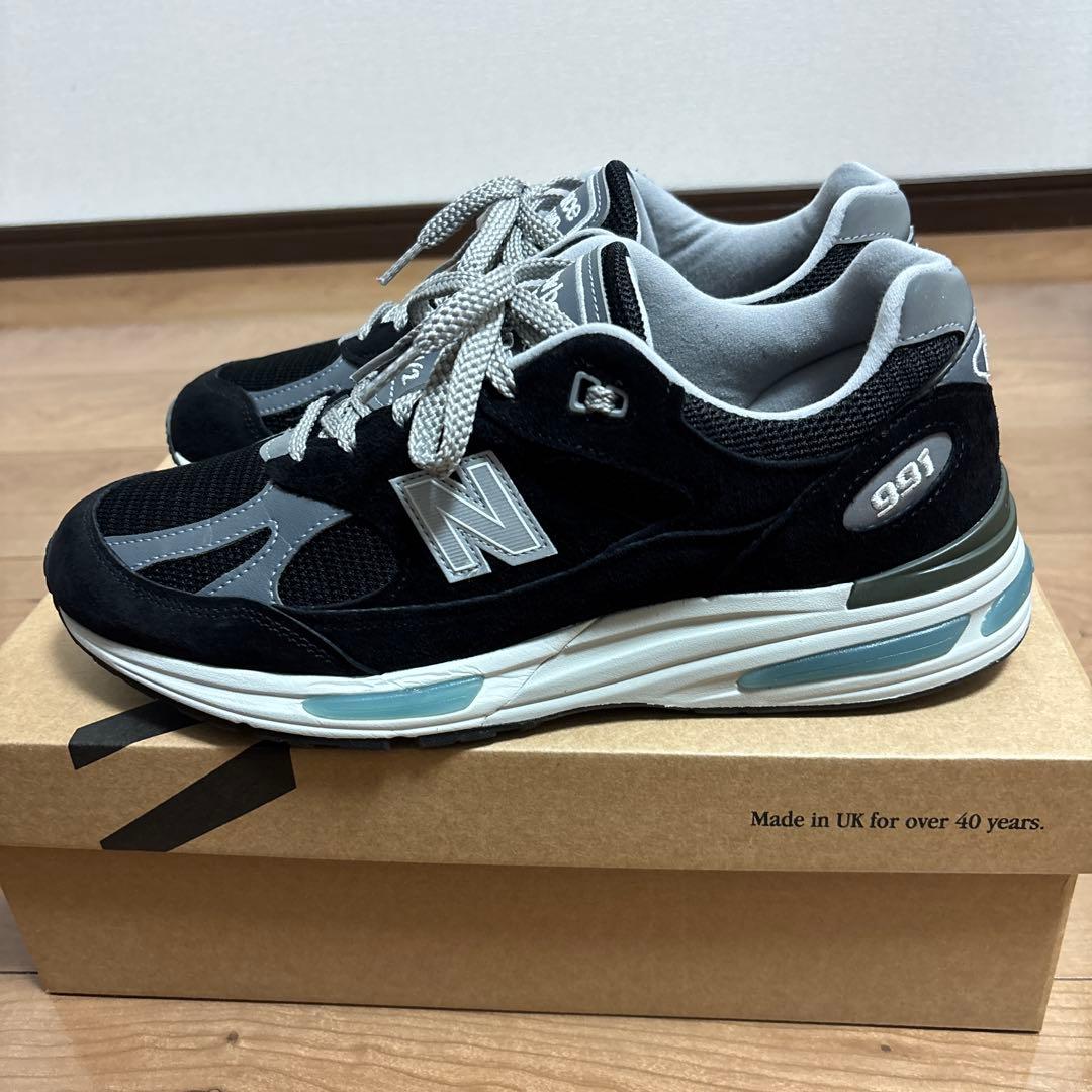 NewBalance 991v2 ブラック 27.5cm