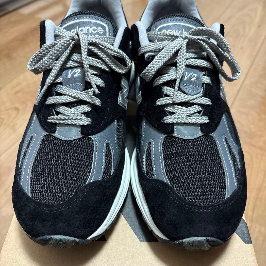 NewBalance 991v2 ブラック 27.5cm