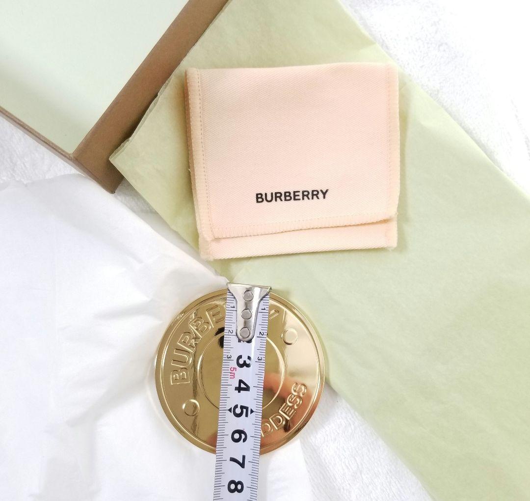 バーバリー新品未使用ミラー 未使用近ヘアゴム ノバチェックベージュ美