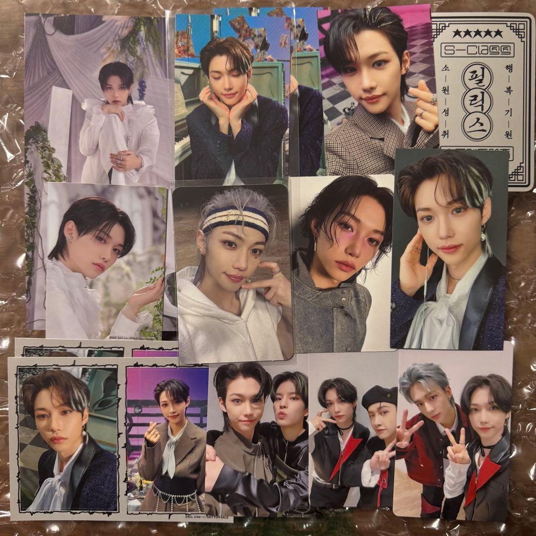 StrayKids スキズ フィリックス トレカ ラントレ ステッカー ユニット