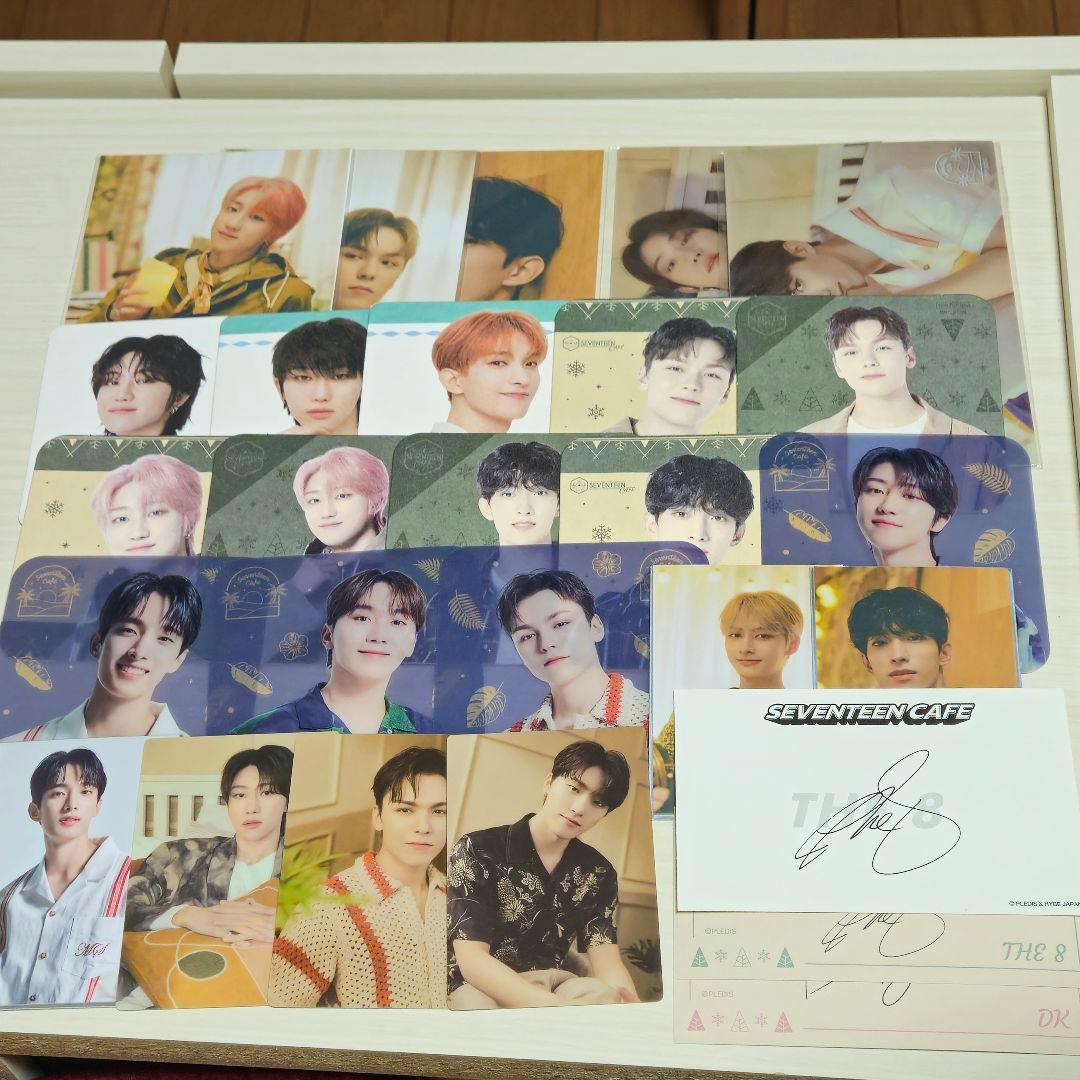 SEVENTEEN CAFE コースター ポストカード 特典 セット