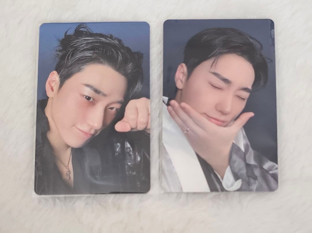 ATEEZ UNIVERSAL FC特典トレカ セット サン - メルカリ