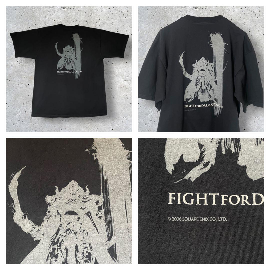 00s FF12 ファイナルファンタジー Tシャツ 美品希少XL ゲームTシャツ