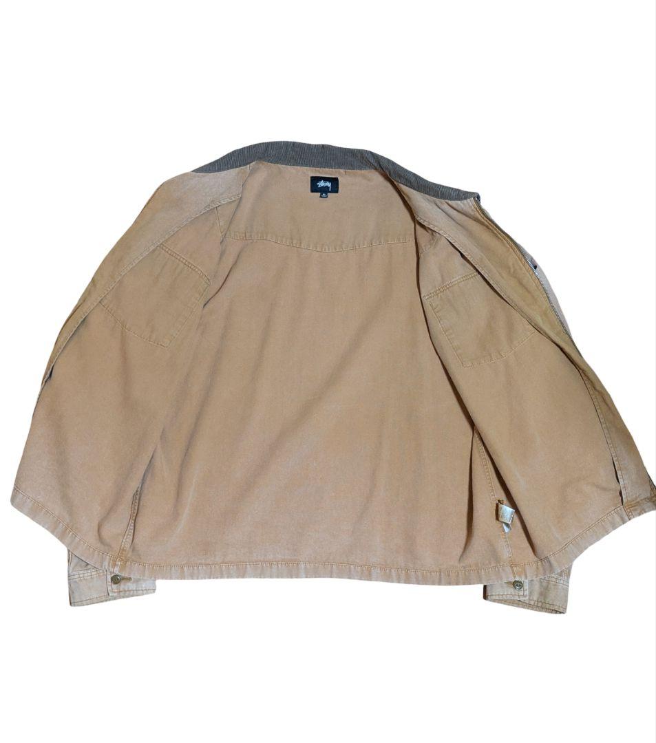 Stussy ジップアップブルゾン デトロイトジャケット風 Stussy