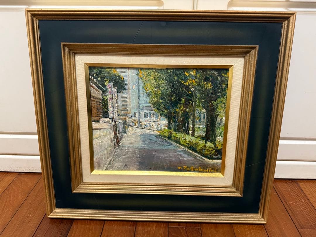 34.「タイトル不明」髙橋一善 油絵