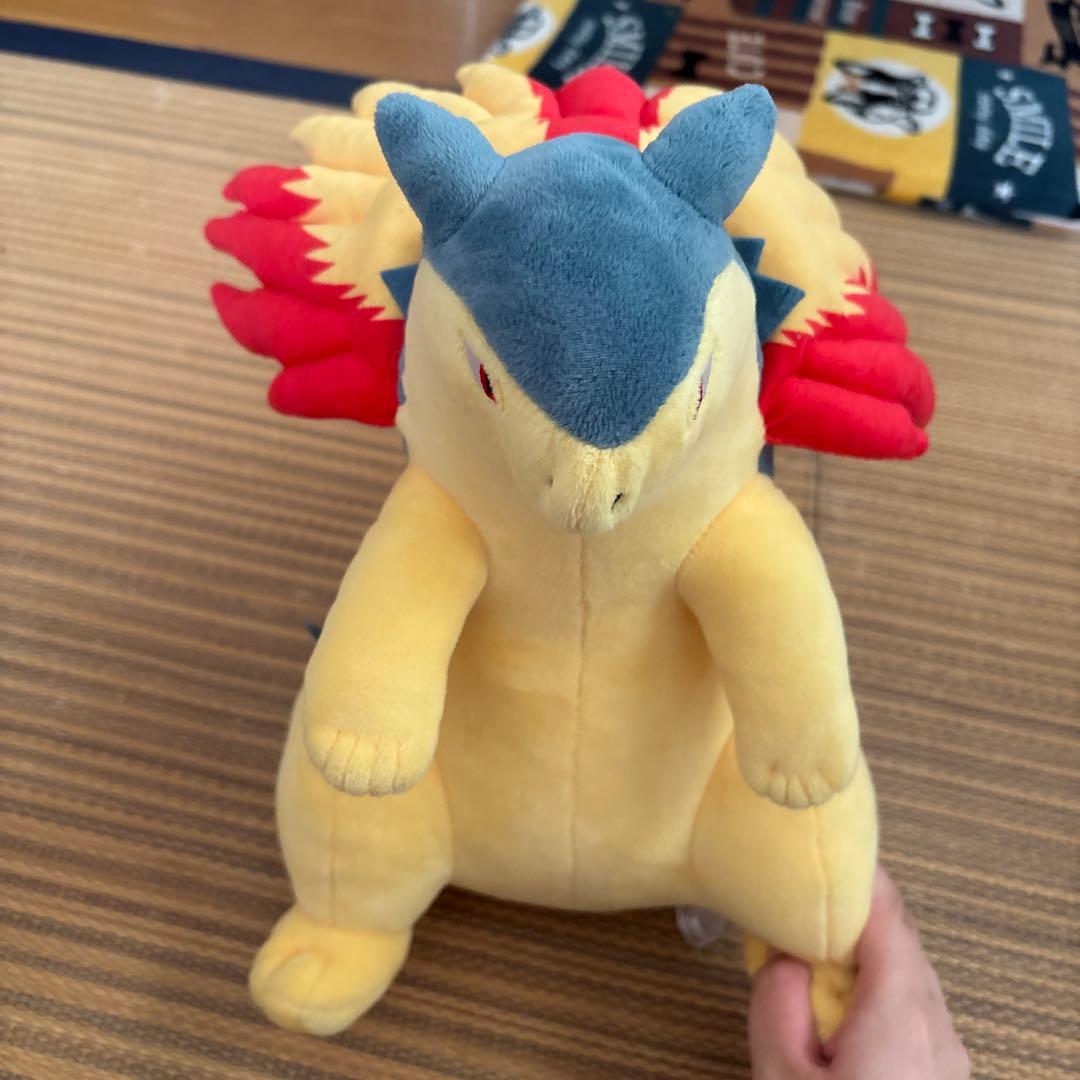 ポケモンセンター限定 バクフーン ぬいぐるみ 2018年 - メルカリ