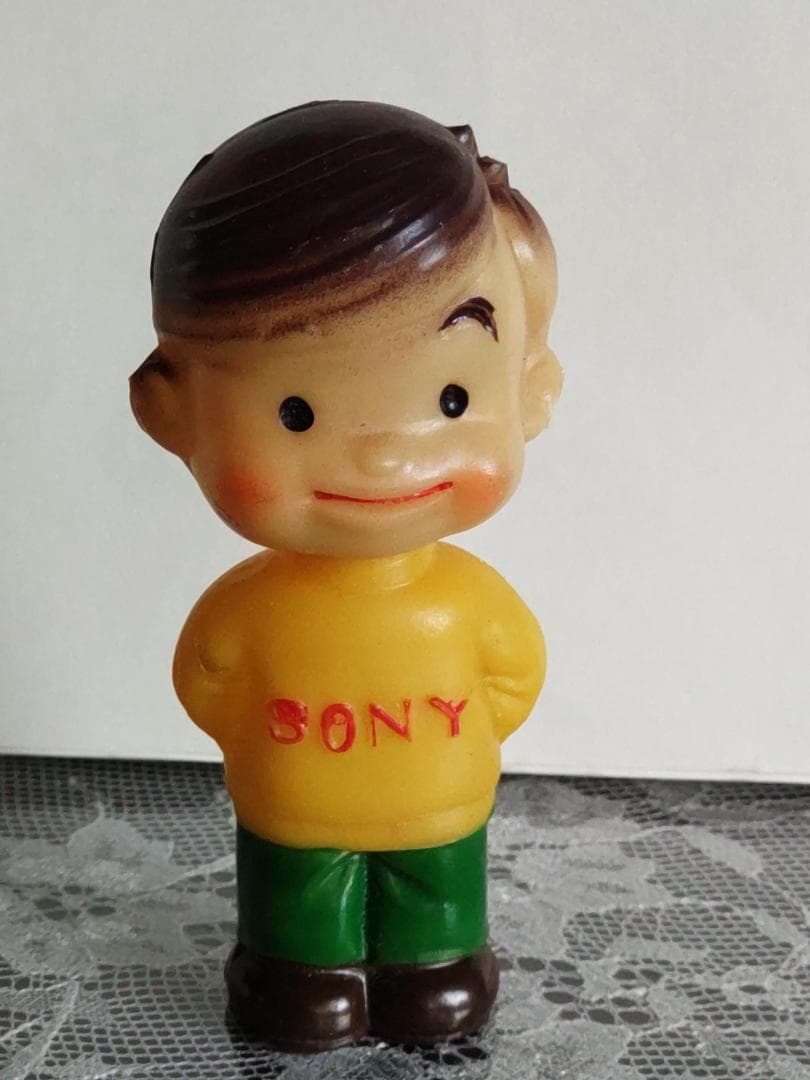 未使用】希少レア 初代ソニー坊や 1956-7年ソフビ 非売品 - メルカリ