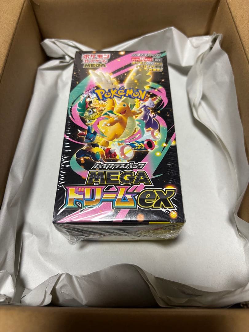 シュリンク付ポケモンカードMEGAハイクラスパックドリームex 1BOX 1.jpg