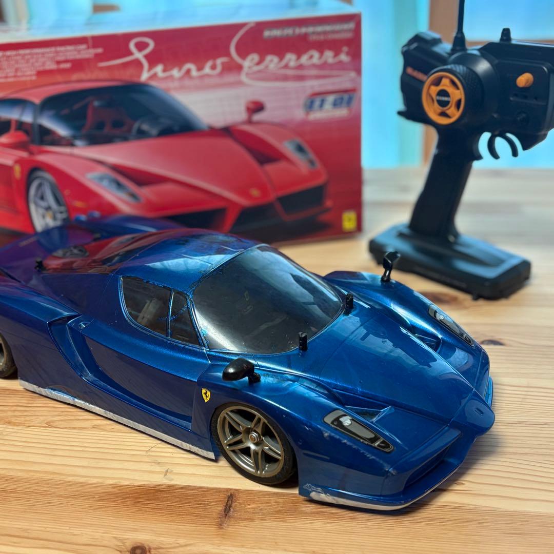 タミヤTT-01 エンツォ フェラーリ フルセットRC 4WD - メルカリ