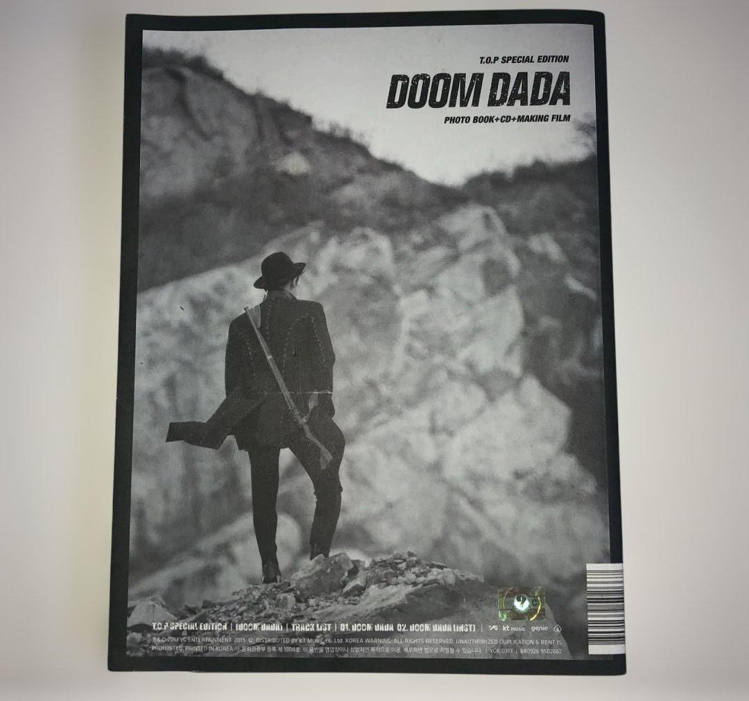 BIGBANG TOP DOOM DADA 写真集 廃盤CD タプ 写真付き - メルカリ