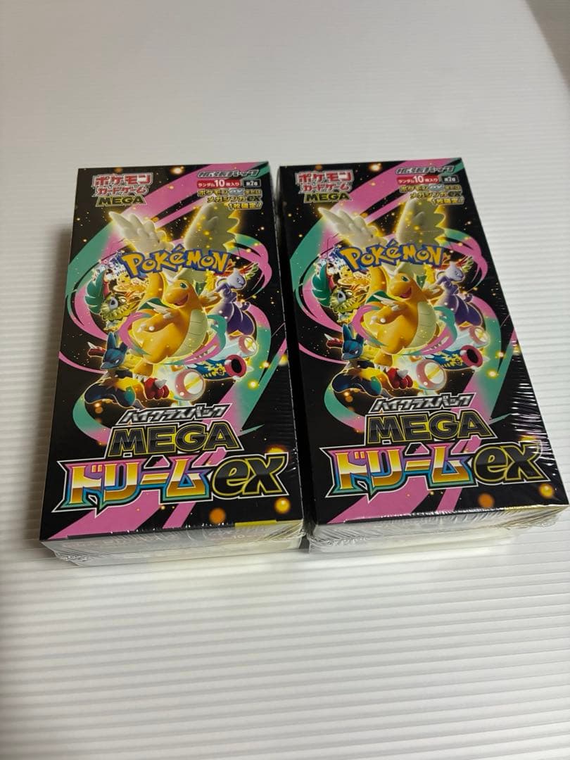 ポケモンカード ハイクラスパック MEGA ドリームex シュリンク付　２BOX