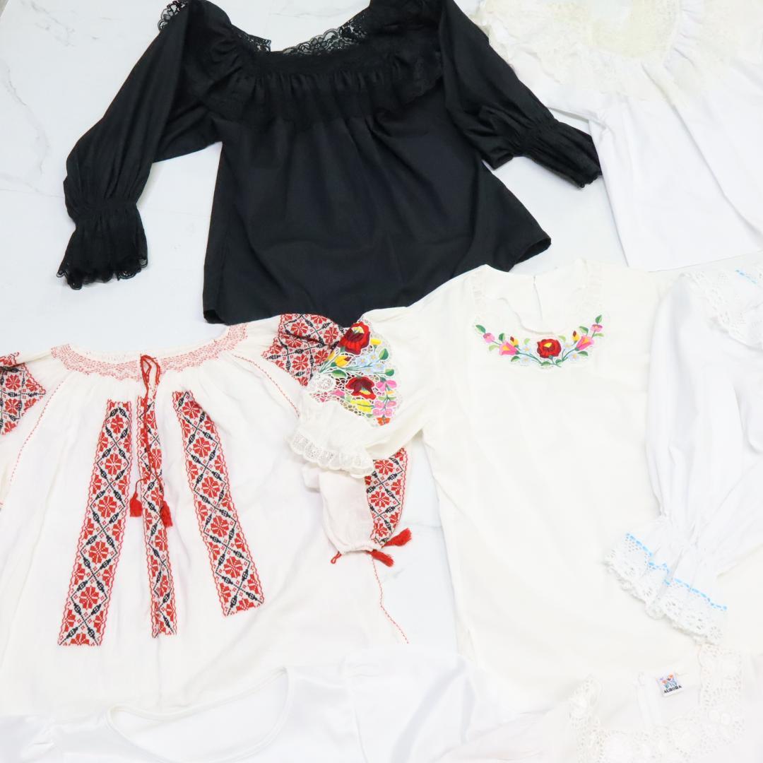 フォークダンス衣装豪華大量まとめ売り】AURORA ブラウス スカート 22