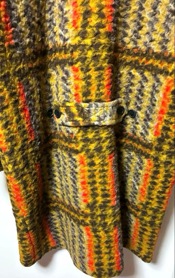 HENRIK VIBSKOV チェック柄コート - メルカリ