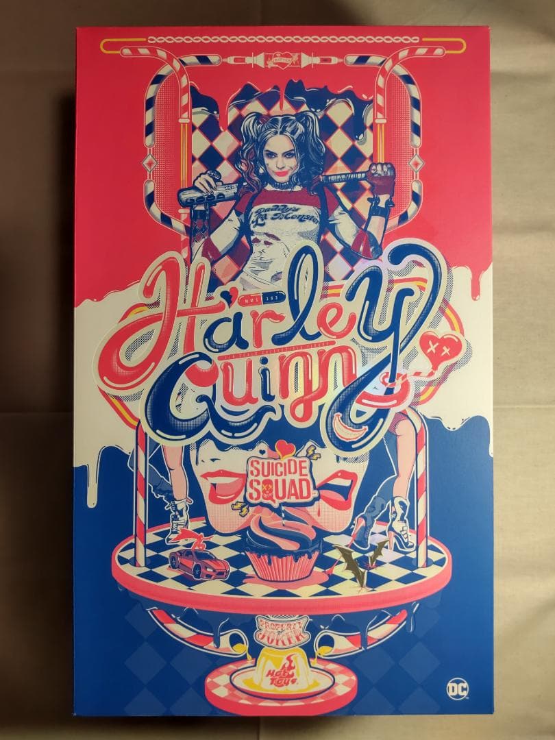 新品 ハーレイ・クイン ムービー・マスターピース ホットトイズ ホットトイズ、「スーサイド・スクワッド」より「ハーレイ・クイン